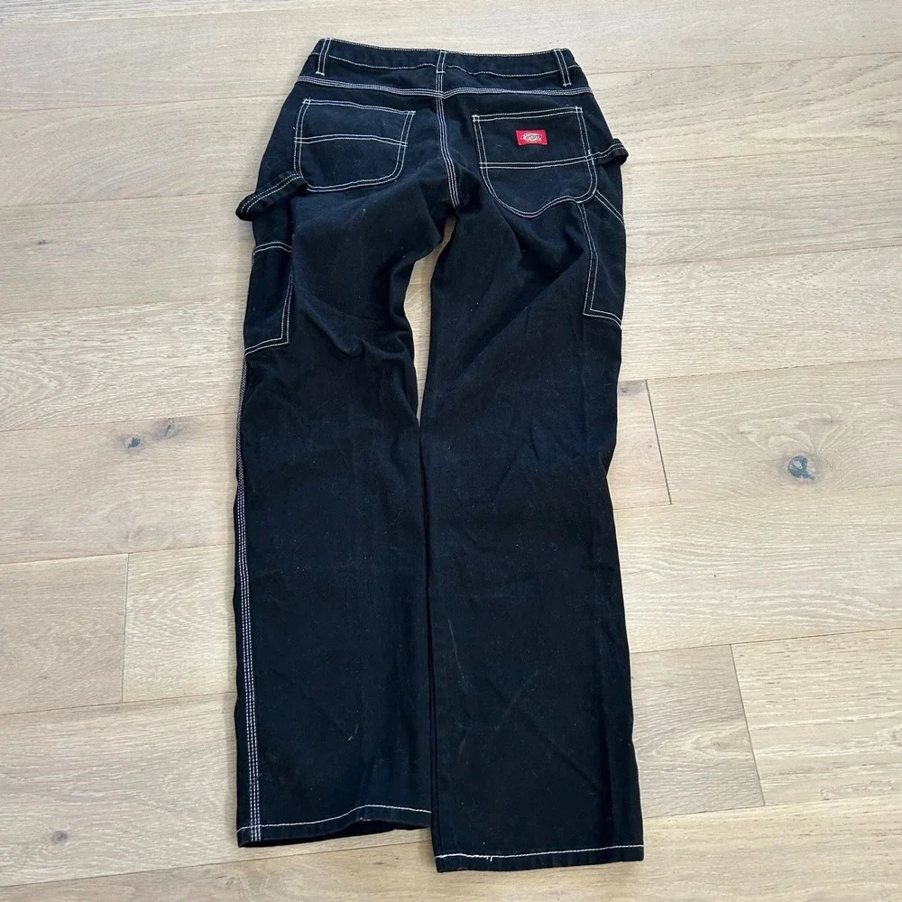 Dickies Girl Carpenter Pants Womens 3/26 Y2K Skater Wide‎ Leg Streetwear